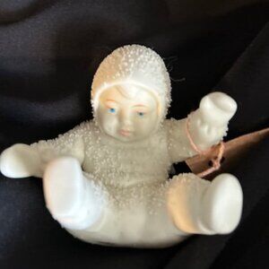 vintage dept 56 snow baby snowbabies figure statue winter chritsmas decoration d